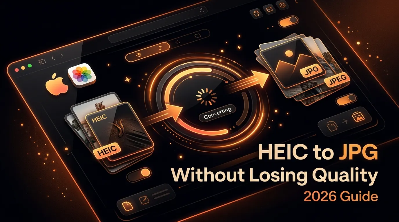 How to Convert HEIC to JPG Without Losing Quality